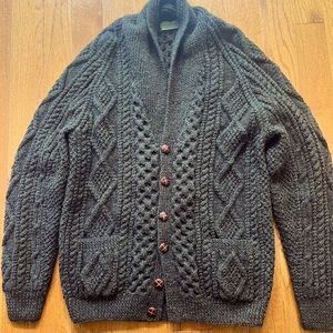Crana Handknits Shawl Collar Sweater
